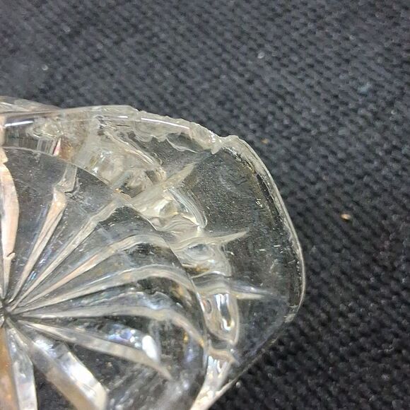 Lot Of 2 Vtg. Star Of David Anchor Hocking Prescut Butter Dish Plates. - Picture 6 of 6